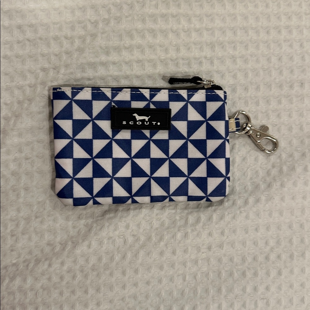 Scout Navy and White IDKase Card Holder